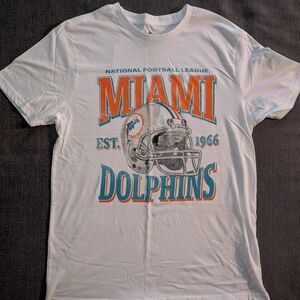 Miami Dolphins NFL White Tee